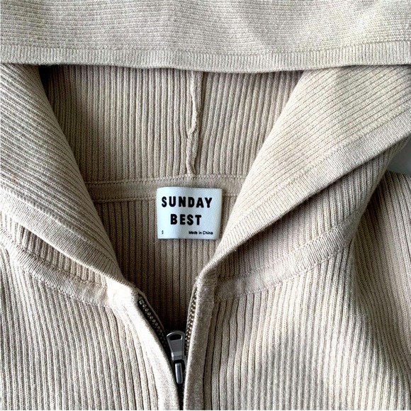 Sunday Best Forester Zip Up Hoodie Size Small - Picture 9 of 10